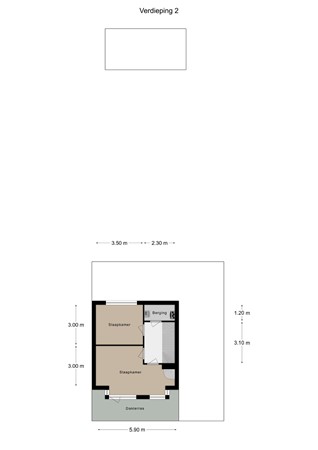 Floorplan - Kolmondstraat 86D, 6291 HN Vaals
